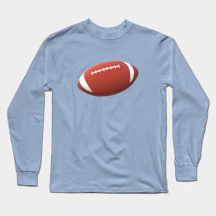 Classic American Football for Players and Fans (White Background) Long Sleeve T-Shirt